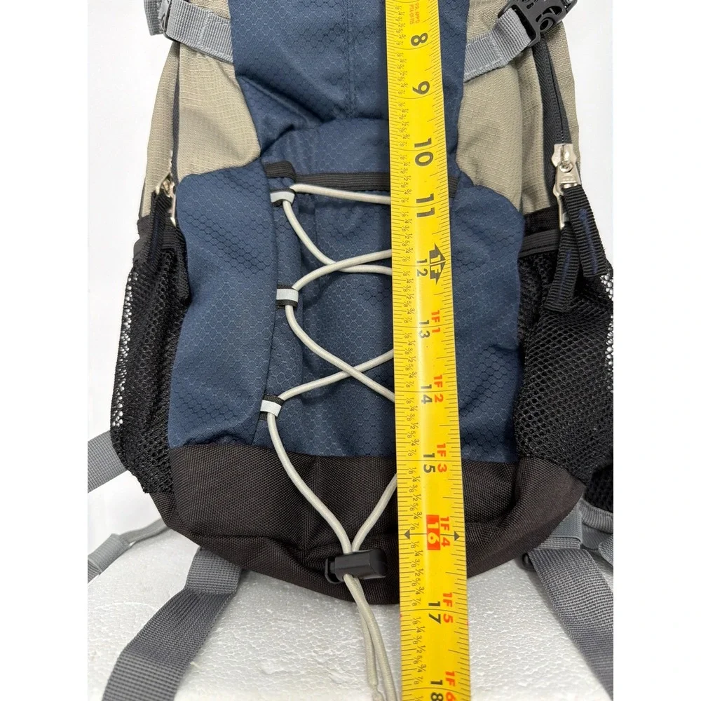 Northwest Territory Hiking Backpack Navy Tan Air Channel Daypack 922220413